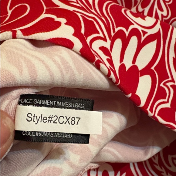 Boston Proper tank top Blouson Beyond Travel NWT XS Picnic Paisley - Picture 10 of 12